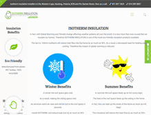 Tablet Screenshot of isotherminsulation.com